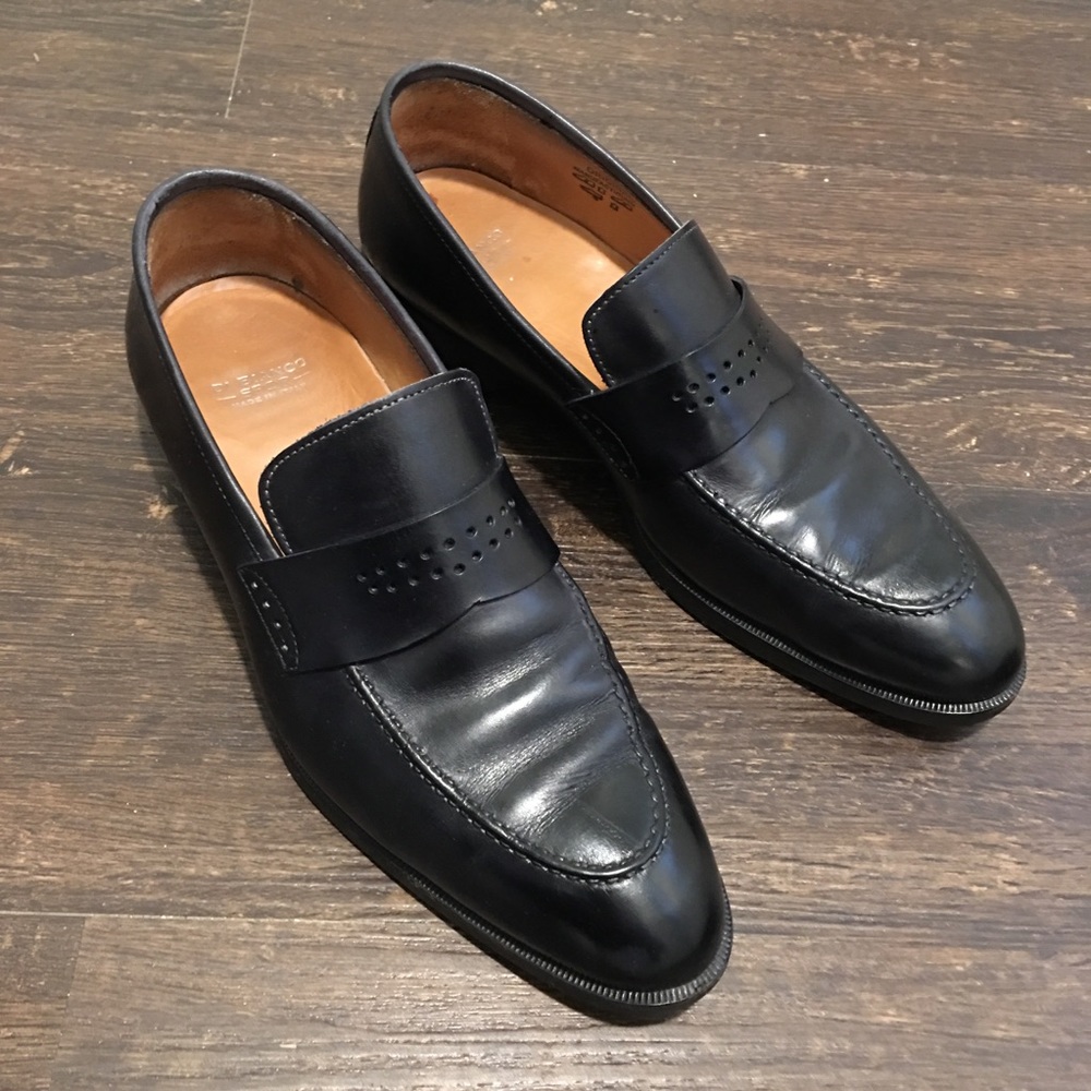 Di Bianco SPQR men’s shoes SB868 loafers size 10